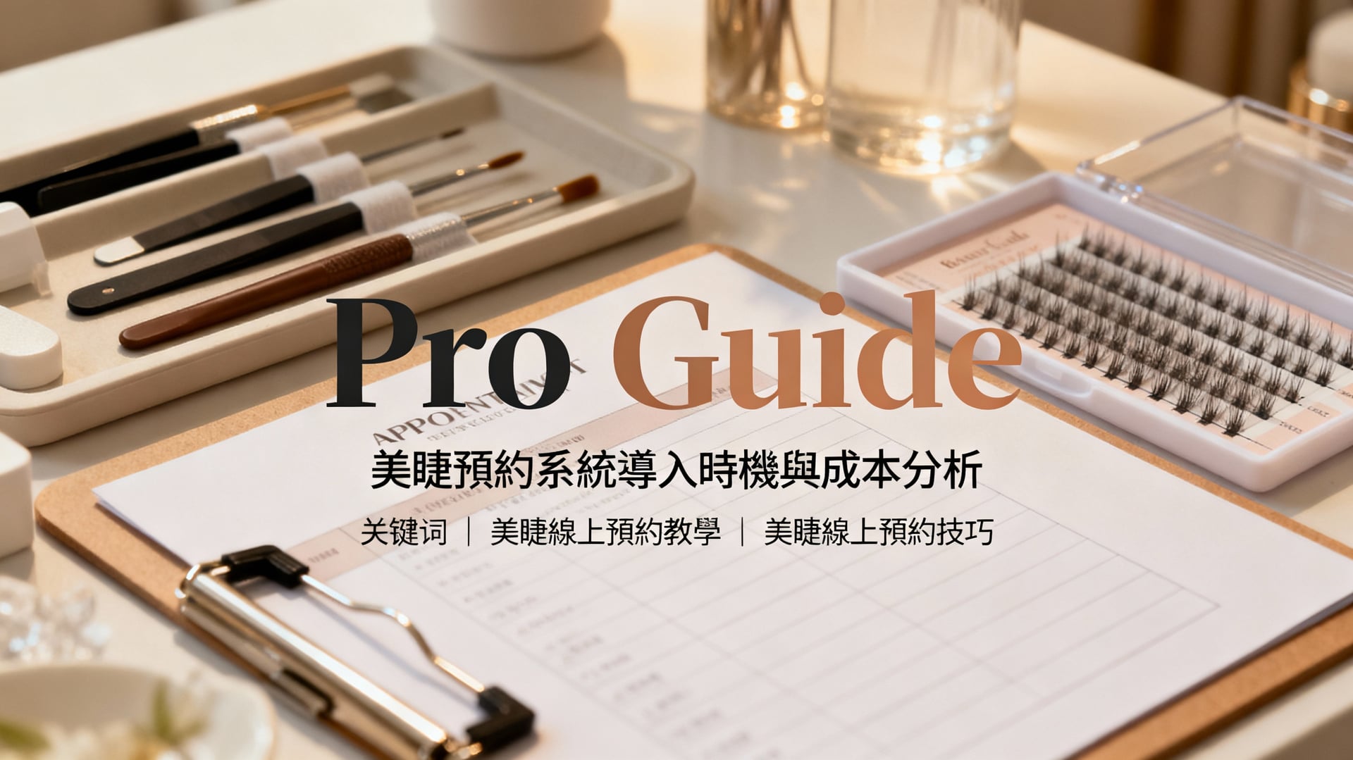 美睫線上預約系統導入時機與成本效益分析指南